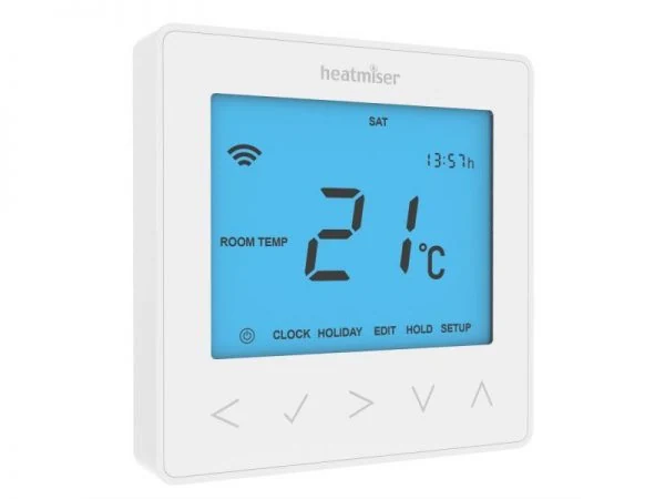 Heatmiser neoStat thermostat, Glacier white