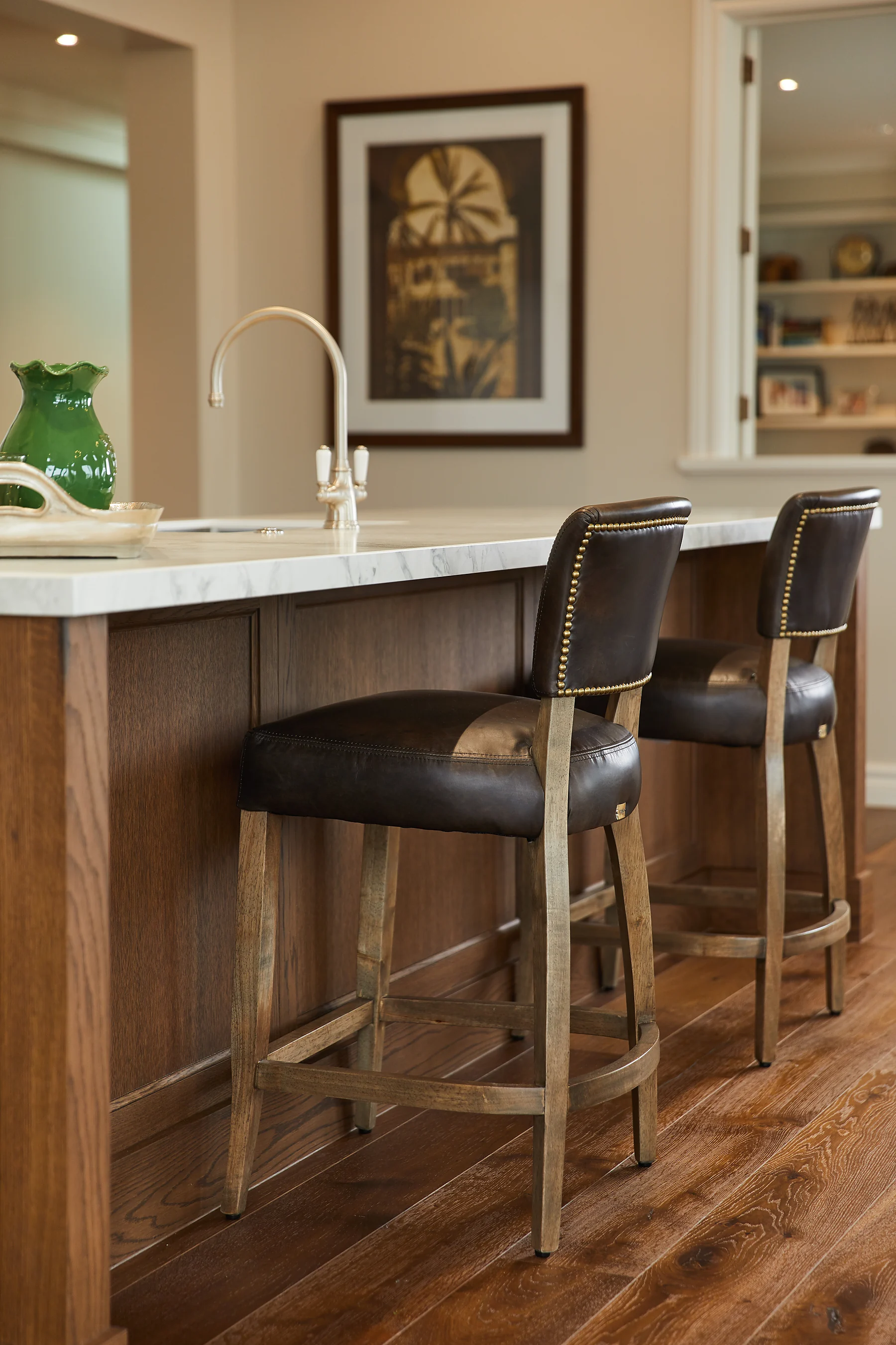 Kitchen island — hydronic underfloor heating by Champion Heating
