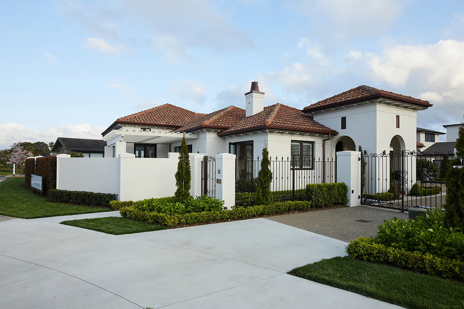 Street frontage — hydronic underfloor heating by Champion Heating