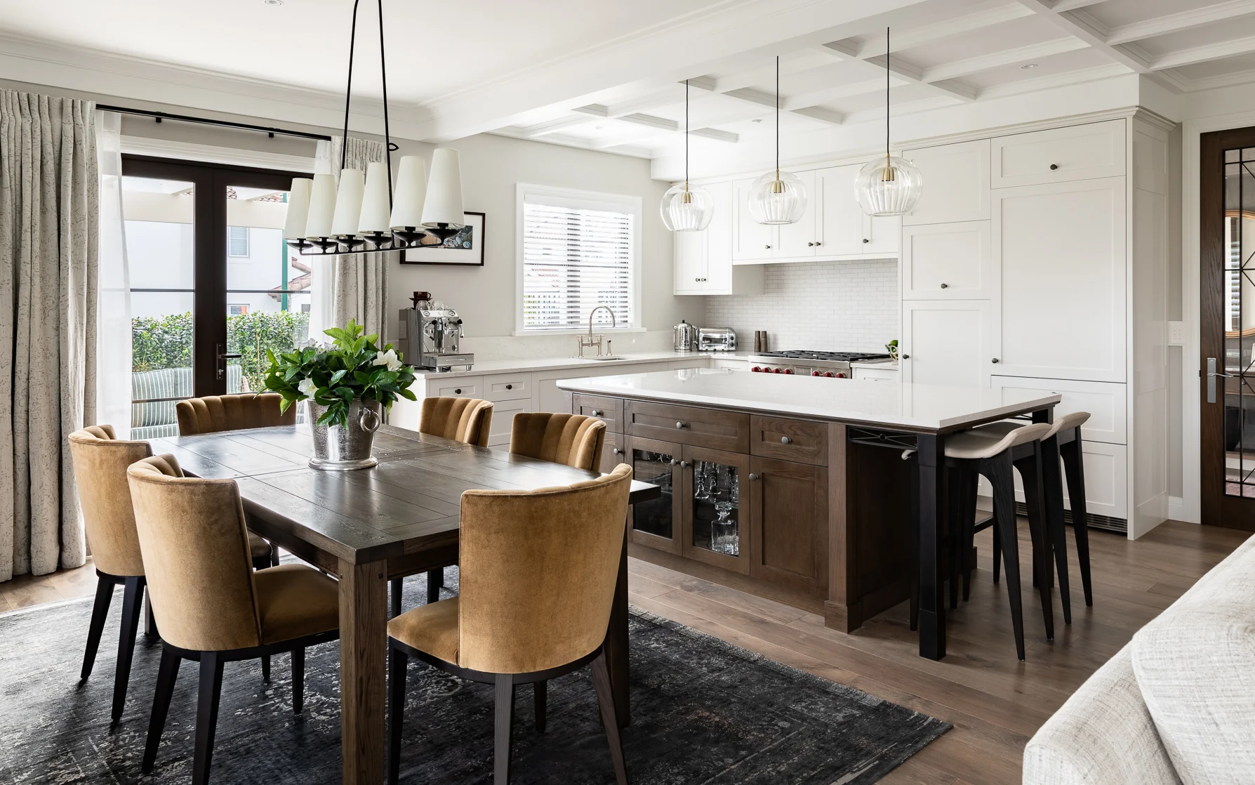 Dining and kitchen — hydronic underfloor heating by Champion Heating
