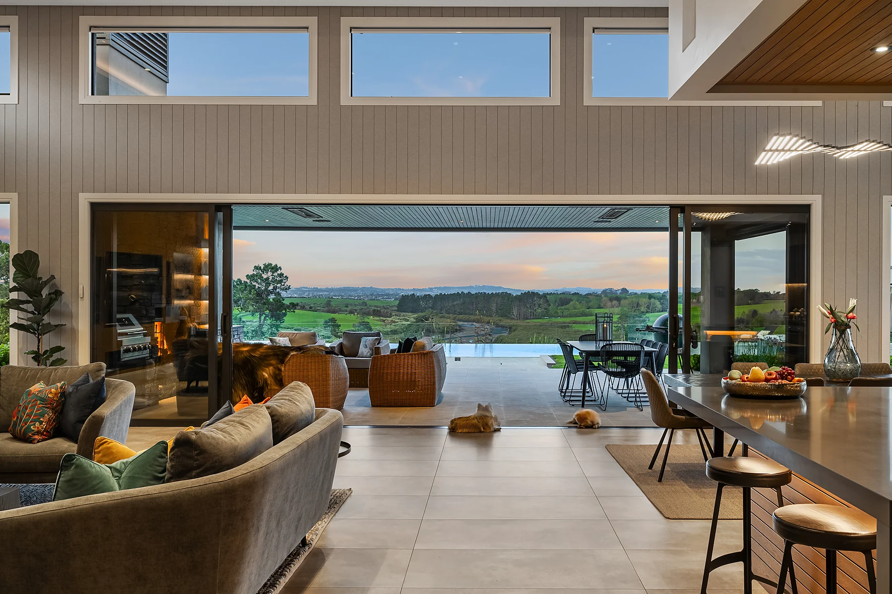Indoor–outdoor living — hydronic underfloor heating by Champion Heating