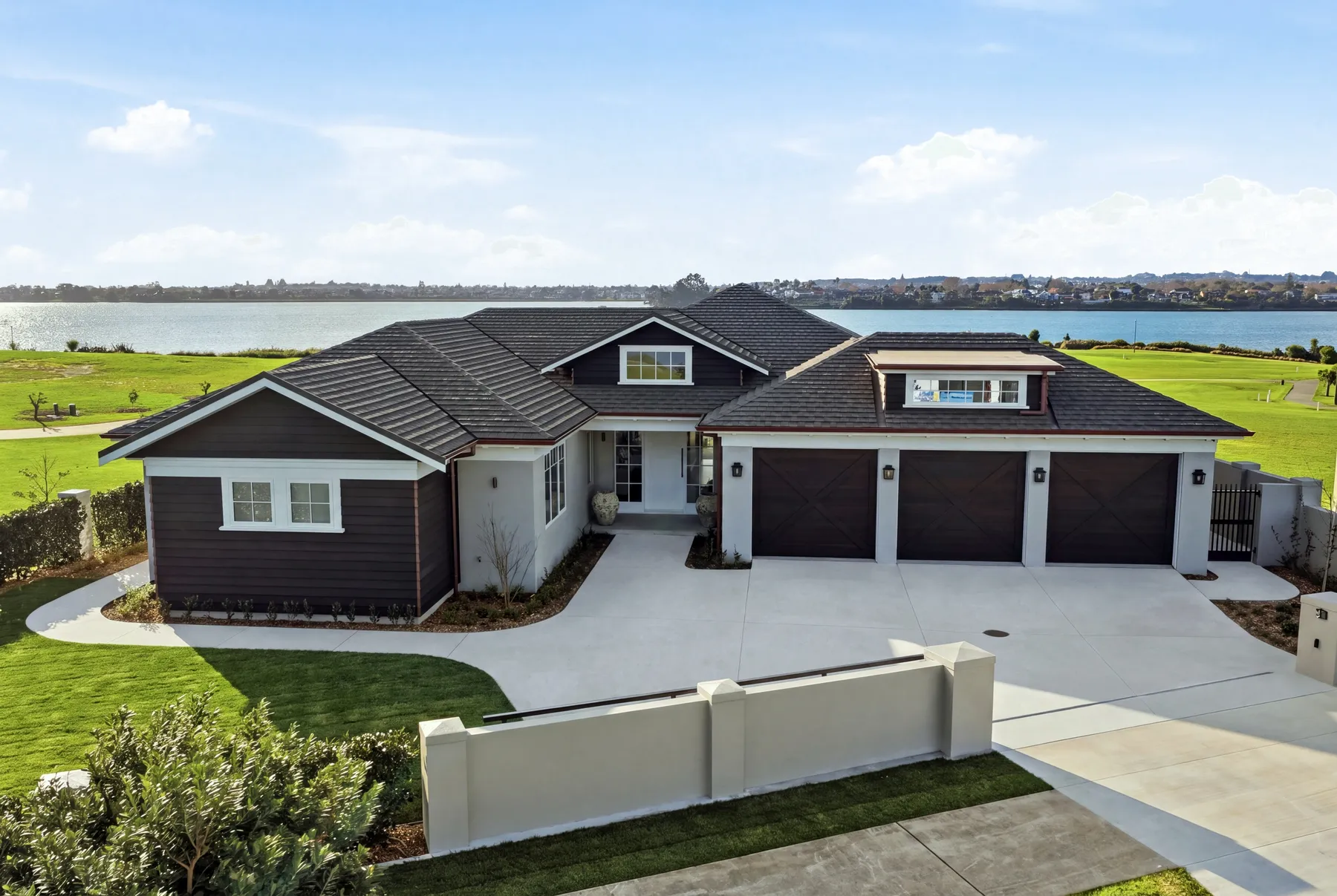 Severina 1, Karaka Island: new build with hydronic underfloor heating by Champion Heating